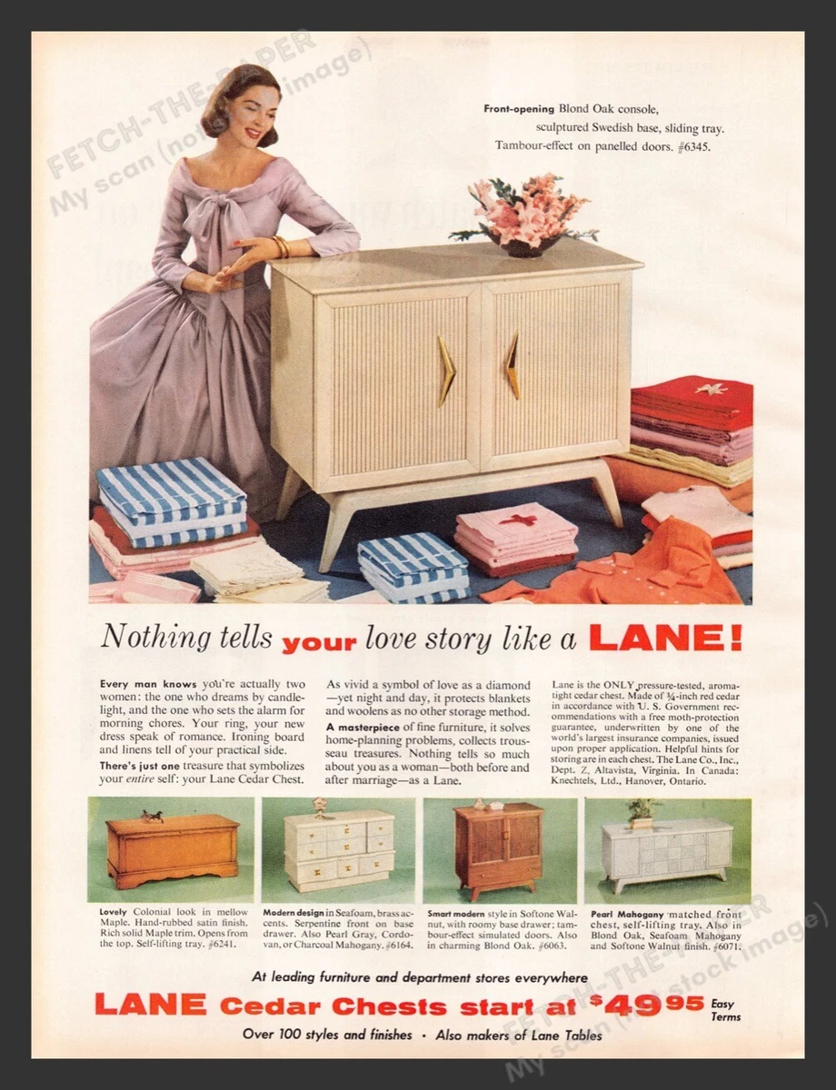 1956 lane cedar chest deals