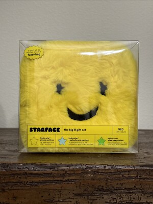 Starface Big Lil Skincare Gift Set 48 Stars & Fuzzy Plush Bag NEW 2024