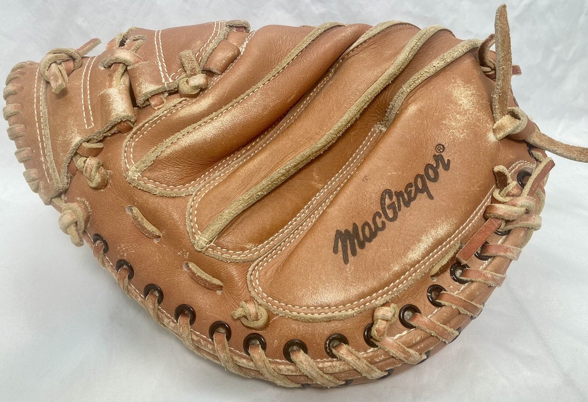 MACGREGOR MCCM200X Full Grain LEATHER CATCHERS MITT RHT Deep Grip