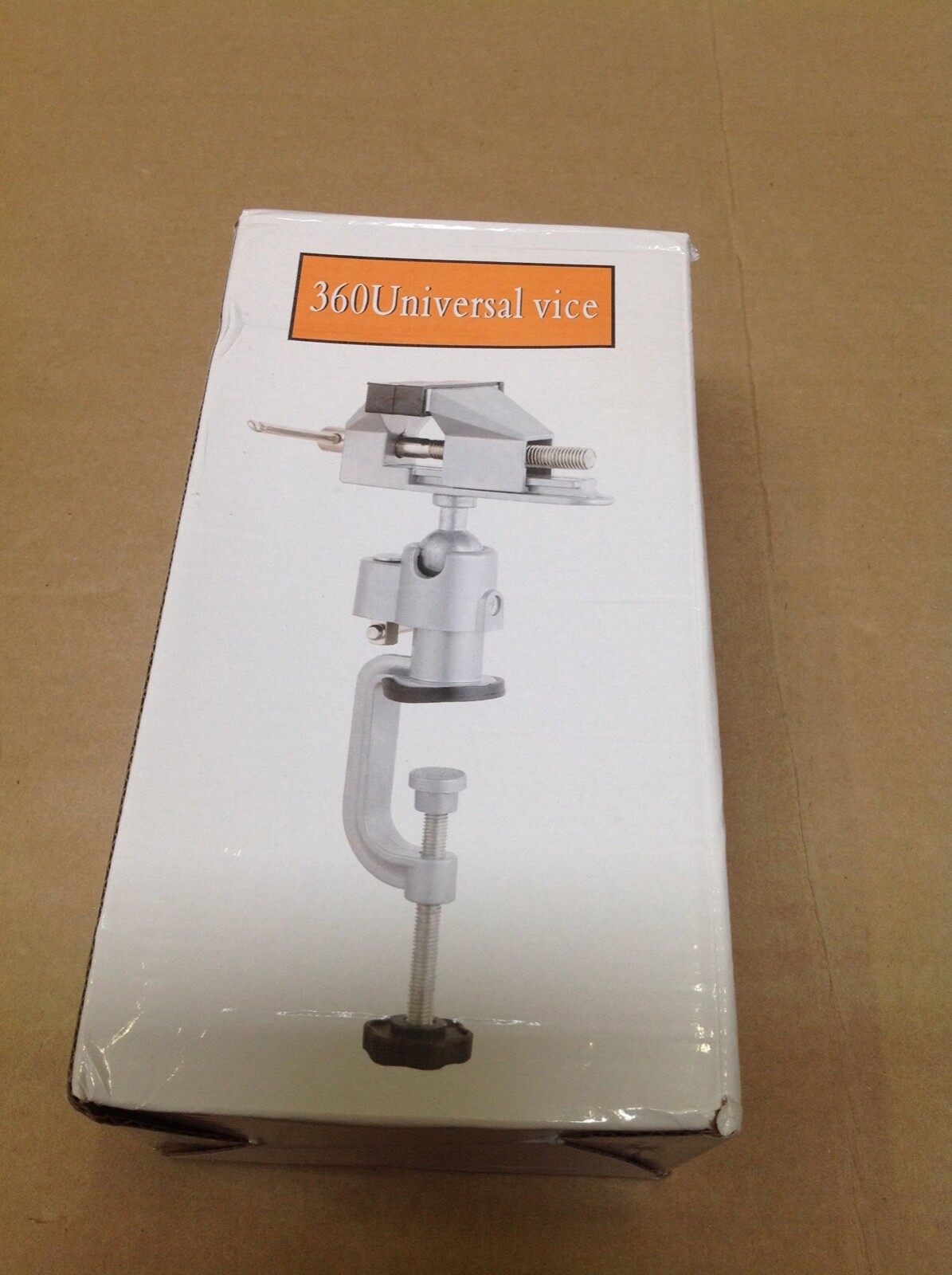 Bulaned Universal Table Vise, 360°Swivel Base Bench Clamp, Vise Tools