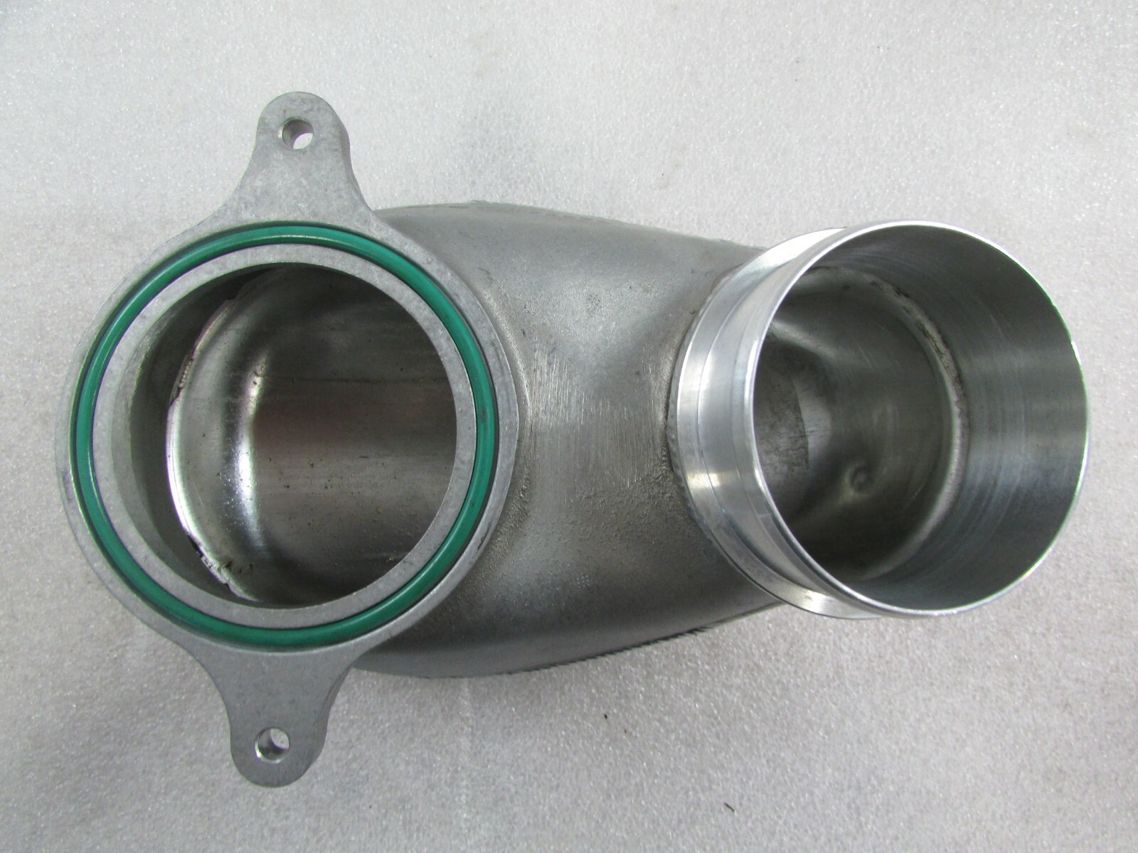 Ferrari 488, LH Left Turbo Inlet Duct Flange, Used, P/N 325567
