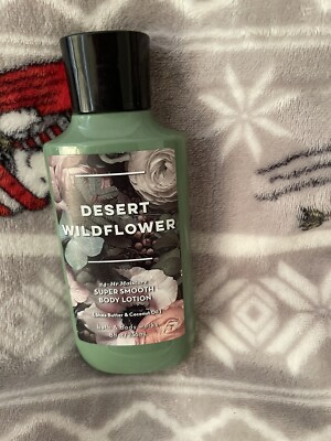 Bath & Body Works DESERT WILDFLOWER 24 Hour Moisture Super Smooth Lotion RETIRED