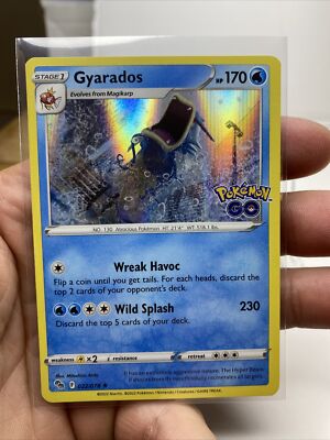Pokmon 2022 Pokemon GO Gyarados Rare HOLO #22/78 Mint | eBay