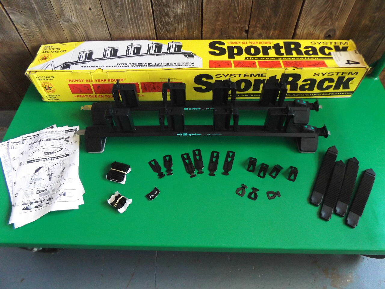 New-Old-Stock SportRack (Ski Rack) System...Small Size (For Older Cars) |  eBay