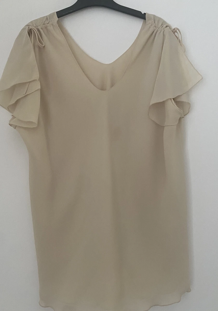 ladies bon marche tops size L In Good Condition Cream eBay