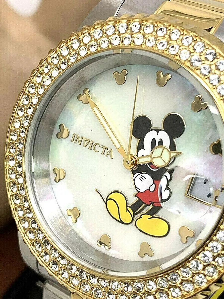 Invicta mickey mouse store women's watch