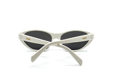NEW CELINE PARIS CL40251U 25A WHITE GREY AUTHENTIC 