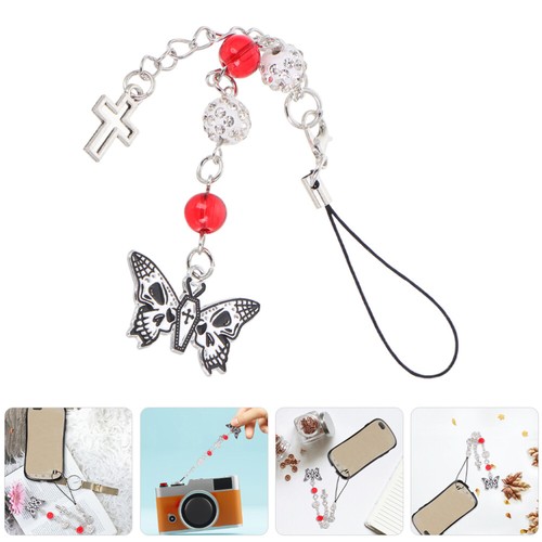 2 Pcs Mobile Phone Chain Camera Accessories Butterfly Strap - 第 3/12 張圖片