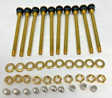 New 10 Pack Of 5 Haltec Tubeless Tire Truck Valve Stem Brass Clamp-in