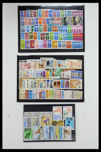 Lot 13134 MNH stamp collection Europa CEPT 1956-1993 on stockcards. - Picture 4 of 11