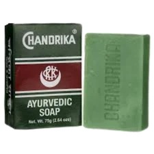 10 PIECES - Chandrika Soap Ayurvedic And Vegetable Oil Soap - 2.64 Oz