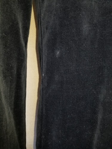 1940's Womens Velvet Vintage Hostess Lounge Pants High Waist Super Wide S - Picture 5 of 11