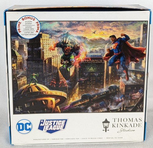 Puzzle DC Justice League Super Man Comic Thomas kinkade 1000 Piece Jigsaw New! - Picture 10 of 10