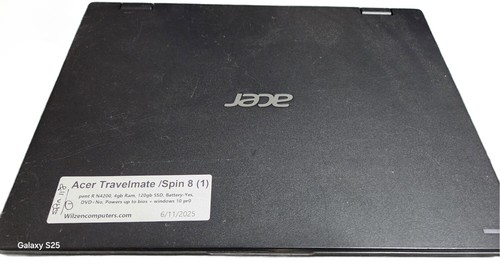 Acer Travelmate Spin B118 (1) Laptop for Parts Only - Non-Working Condition - Picture 2 of 5