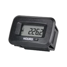 AC/DC 5V-277V Hour Meter Maintenance Reminder for Lawn Mower Data Storage IP68