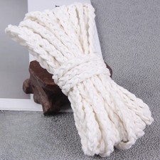 5M DIY Woven Faux Suede Cord Braided Rope Craft for Bracelet Necklace Material