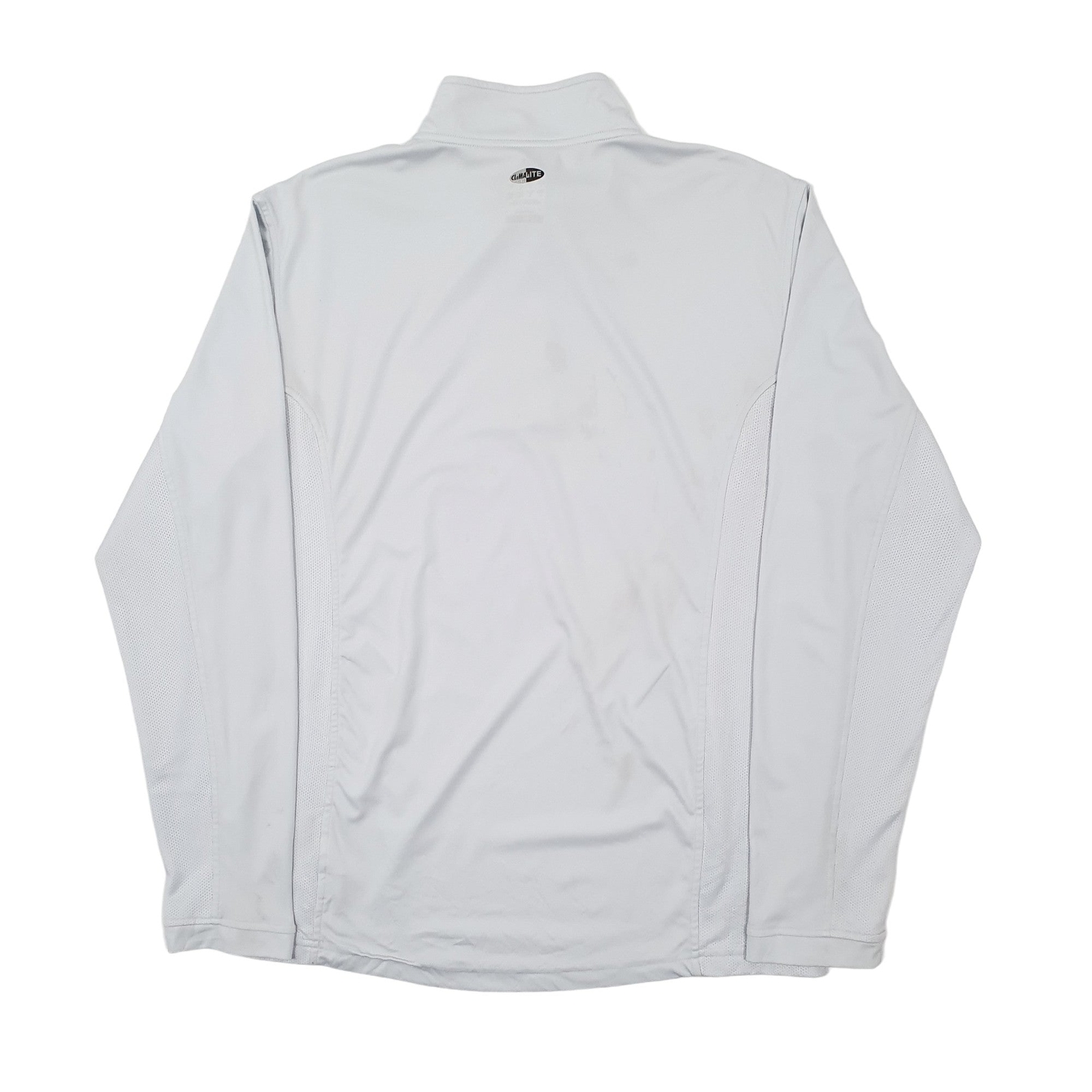 ADIDAS 1/4 Quarter Zip Running Active Jumper Sweatshirt Mens L image 3