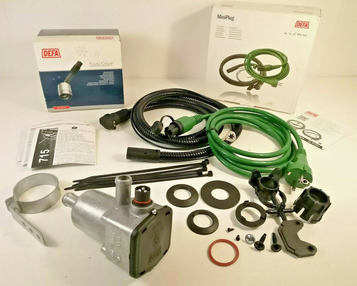 Engine Heater KIT 230V DEFA 411715 for ALFA ROMEO JEEP AUDI and