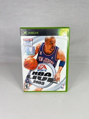 NBA Live 2003 (Microsoft Xbox, 2002) CIB Tested Working