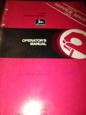 Manuel de l'opérateur de coupe rotative John Deere 1408