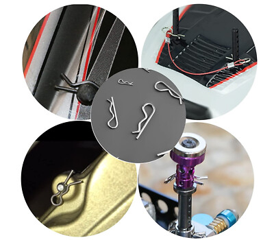 Assortimento Coppiglie A Molla TOX | 150 Pezzi In 6 Misure | Acciaio Zincato | Scatola Trasparente - Foto 9