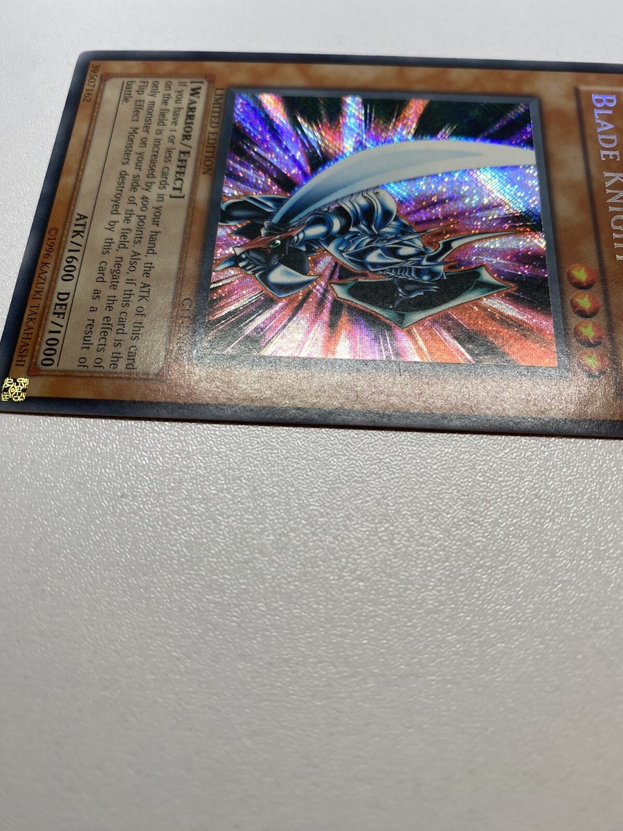 Yugioh Blade Knight Secret Rare Limited Edition CT1-EN002 HP Yugioh Blade Knight Secret Rare Limited Edition CT1-EN002 HP