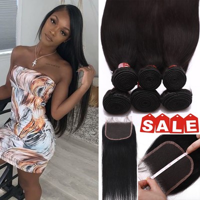 Brazilian 100 Virgin Human Hair Weave Weft 8 30 Inch 3 Bundles
