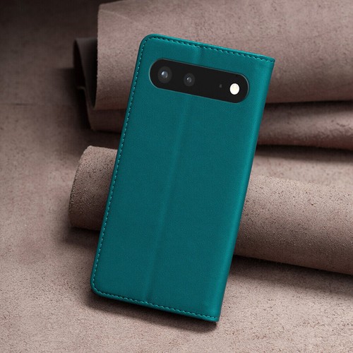 For Google Pixel 7A 8 9 Pro Case Flip Magnetic Leather Wallet Stand Phone Cover - Picture 40 of 69