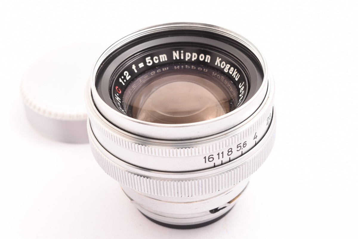 NIKKOR-H.C 5cm f2 Nippon Kogaku NIKON S mount #726343 kjm 158-30-4