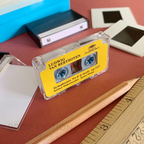 Cosplay Display Prop: Clockwork Orange - Prop Beethoven Mini-Cassette Tape - Picture 4 of 4