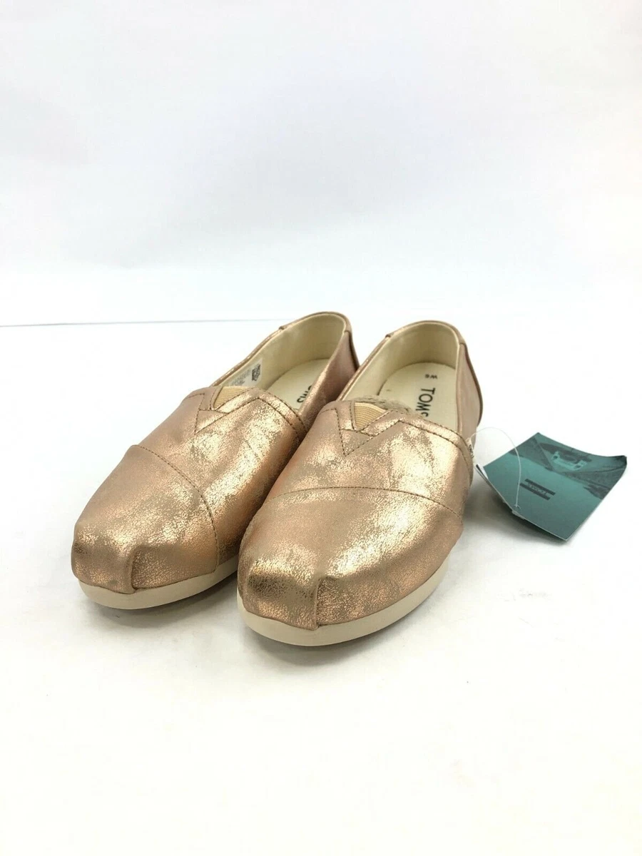 Toms champagne shimmer sale