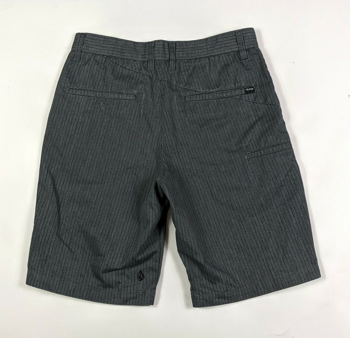 ★CERRIC★STRIPE FOLDOVER SHORTS★1893★Charcoal★韓国★人気 s-l1200.jpg