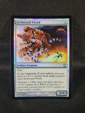 Arcbound Fiend FOIL Darksteel NM Artifact Uncommon MAGIC MTG See Detailed Pics *