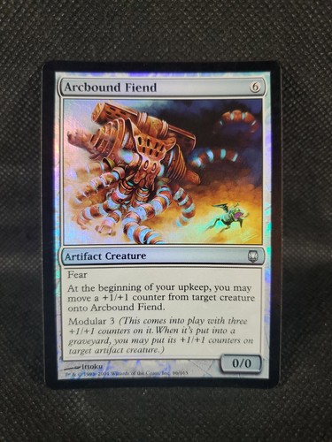 Arcbound Fiend FOIL Darksteel NM Artifact Uncommon MAGIC MTG See Detailed Pics