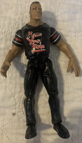 THE ROCK WWE WWF Jakks Pacific 1999 Titan Tron Live TTL Wrestling Action Figure