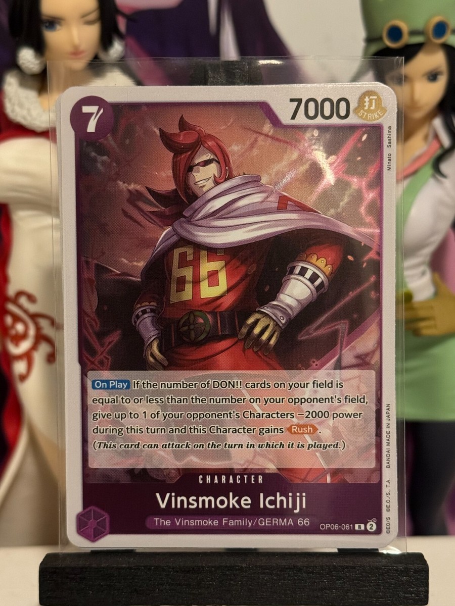 One Piece CG 4 Vinsmoke Ichiji OP06-061 Wings of the Captain Rare