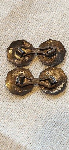 A & Z Sterling Silver Guilloche Enamel Cuff Cufflinks - Picture 3 of 4