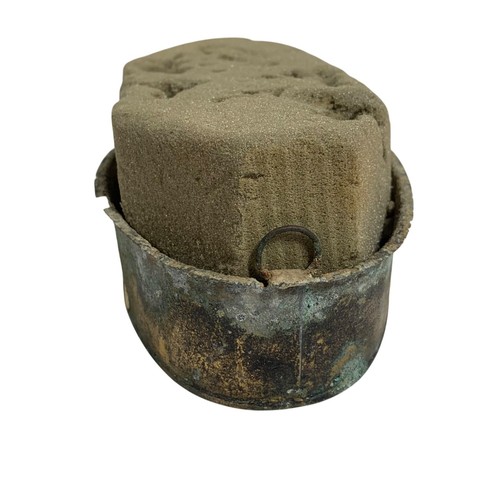 Antike französische Depose 452 Rokoko Jardiniere Messing Blumenhalter verzierte Griffe - Bild 17 von 17