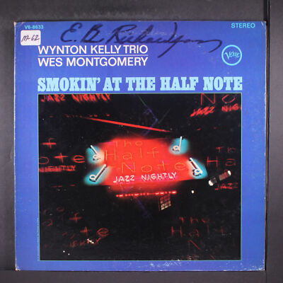WYNTON KELLY TRIO & WES MONTGOMERY: smokin' at the half note VERVE