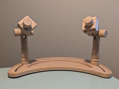 Framework for Cross Stitch, 180 Degrees Rotating Embroidery Frame Rack - Wood