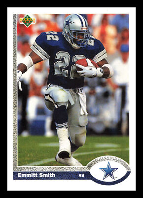Emmitt Smith #172 1991 Upper Deck Dallas Cowboys Football | eBay