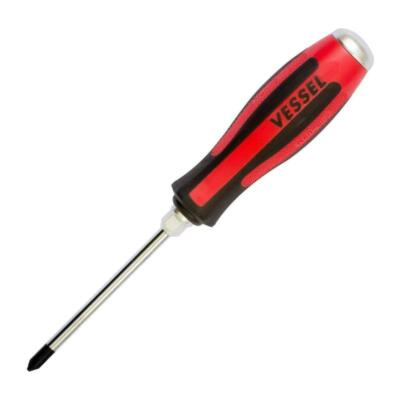 Vessel Tools 930P175 Megadora Tang-Thru Screwdriver Phillips PH1, 75 mm