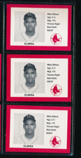 Lot (3) 1987 Cain Elmira Pioneers #32 Mike Dillard Player Lot (GX27) SWSW7