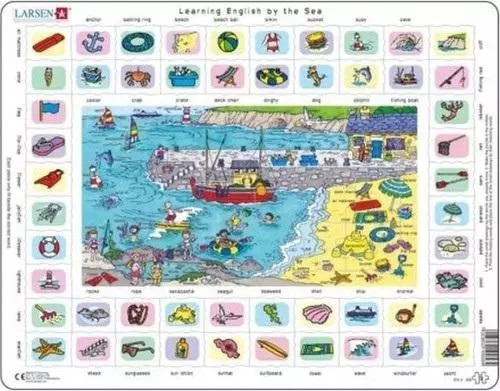 7023852109564 Ukadanka Learning english by the sea Maxi Larsen 5690₽