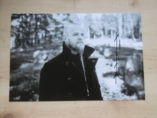 Einar "Kvitrafn" Selvik "Wardruna" autograph signed 20x30 cm photo