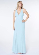 Azazie Christiana Bridesmaid Maxi Dress Size A6
