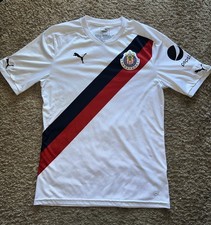 2016-17 Puma Chivas De Guadalajara White Men’s Large Jersey