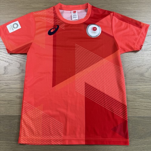 Asics Japan National Team Shirt Adult Medium Tokyo 2020 Olympics JOC Official