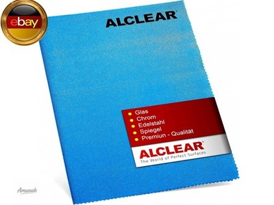 ALCLEAR 820051UM Ultra-Microfasertuch Glaspolish 70x50 cm   Glastuch blau   fus