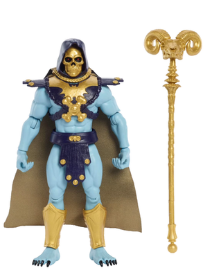 Masters of the Universe Skeletor Gold Alcala Face Special Edition